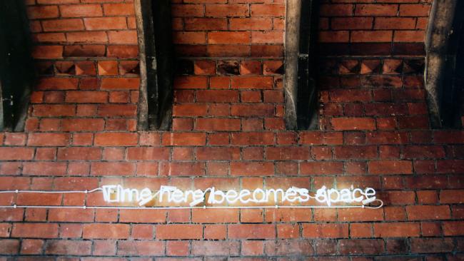 Image of Time here becomes space by Cerith Wyn Evans