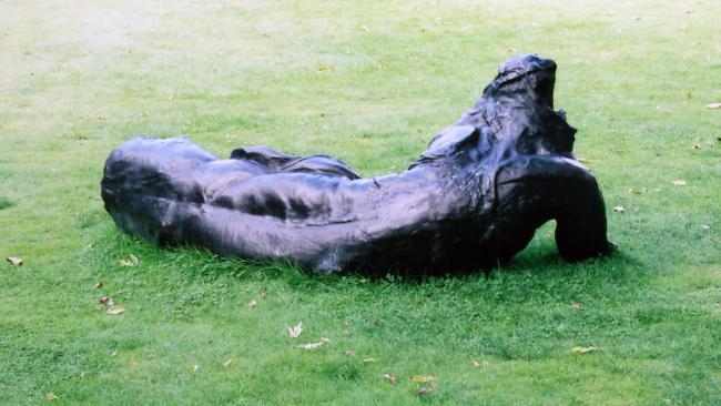 Lounging Figure (Rabbit) by Marc Quinn